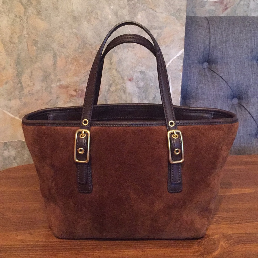 Coach🌹 purse bag satchel Legacy West bucket hobo - Picture 2 of 16